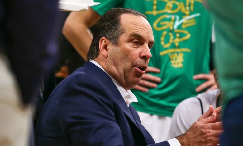 mike brey men march