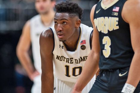 Notre Dame guard TJ Gibbs