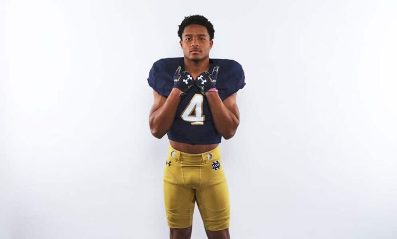 chris tyree notre dame