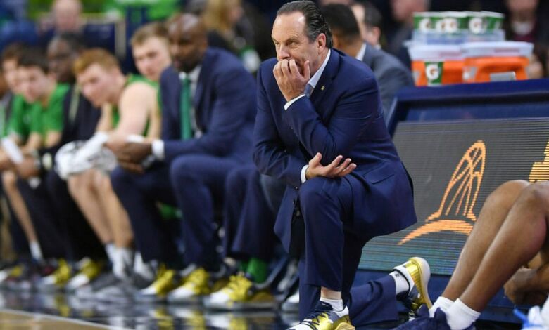 mike brey notre dame basketball