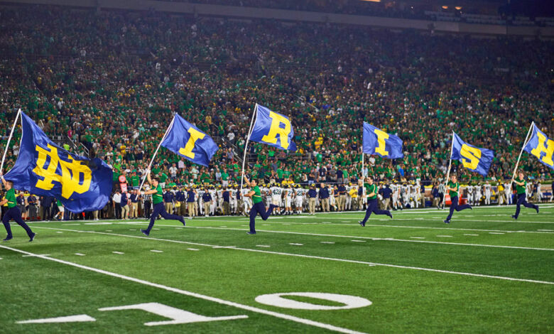 notre dame recruiting weekend