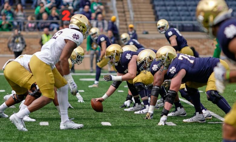 2019 notre dame blue gold takeaways