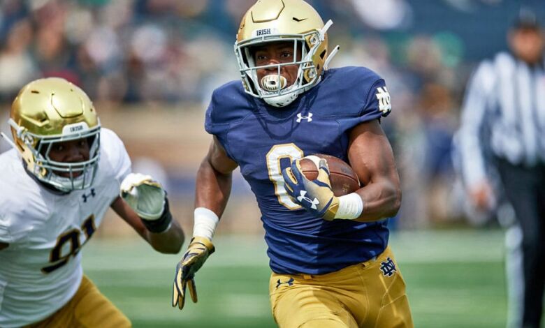 Notre Dame RB Jafar Armstrong