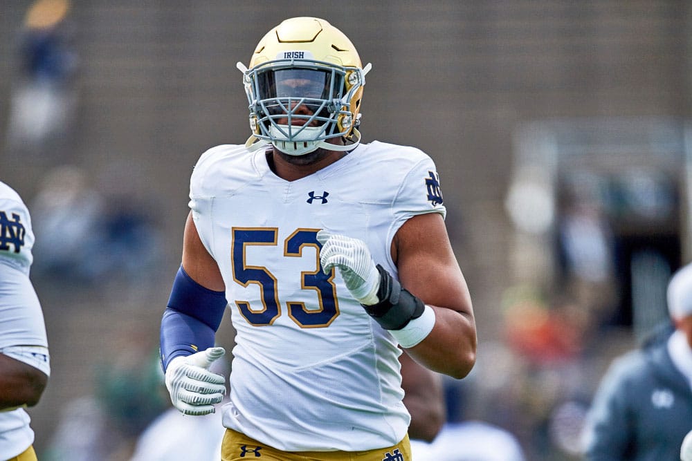 Looking Ahead To Notre Dame's 2020 NFL Draft Prospects //