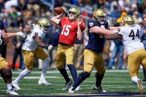 Notre Dame QB Phil Jurkovec