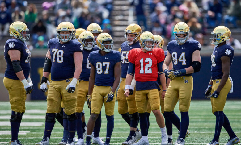 notre dame offense ian book