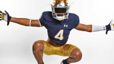 chris tyree notre dame commitment