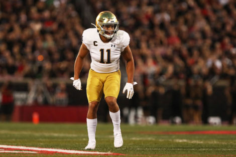 Notre Dame safety Alohi Gilman