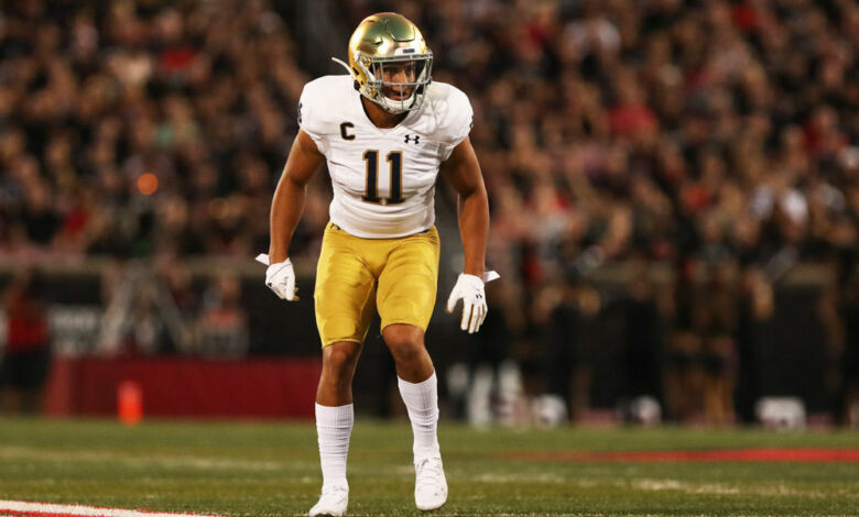 Notre Dame safety Alohi Gilman