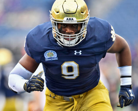 Notre Dame DE Daelin Hayes