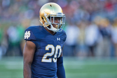 Notre Dame CB Shaun Crawford