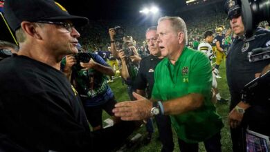 notre dame fan michigan