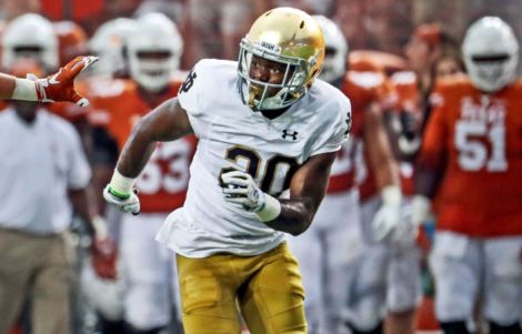 Notre Dame CB Shaun Crawford