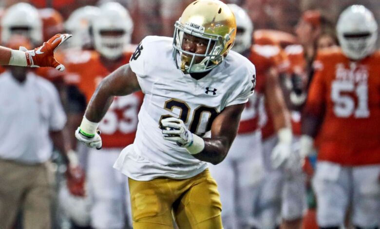 Notre Dame CB Shaun Crawford