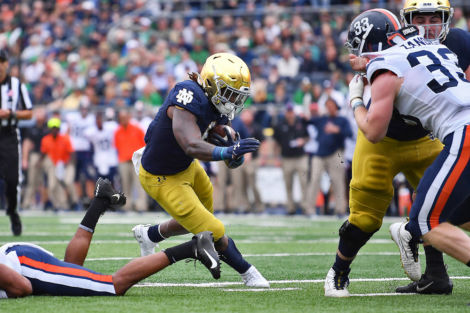 Notre Dame RB Tony Jones Jr