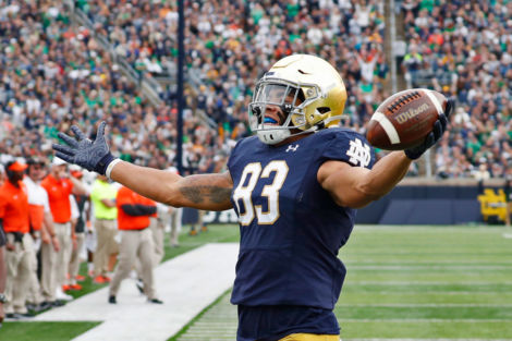 Notre Dame WR Chase Claypool