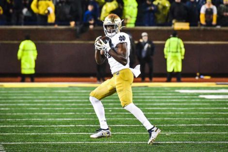 Notre Dame WR Javon McKinley