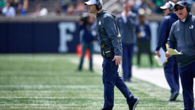 tommy rees notre dame offensive coordinator