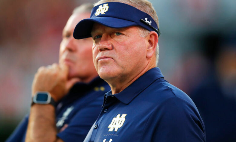 brian kelly notre dame 2020 season