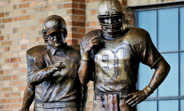 notre dame lou holtz downfall