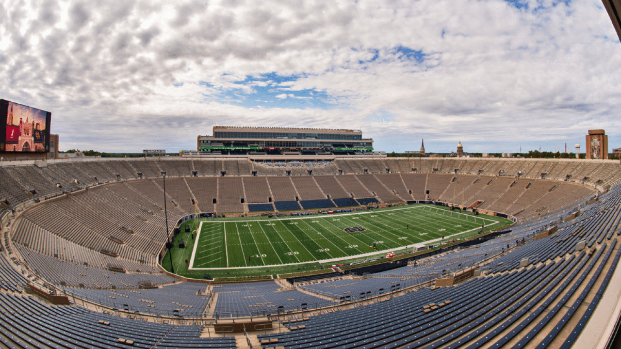 Empty Seats Artificial Crowd Noise The 2020 Notre Dame Season Will Be Anything But Normal Uhnd Com