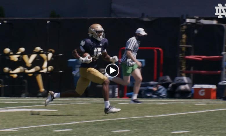 jordan johnson notre dame td