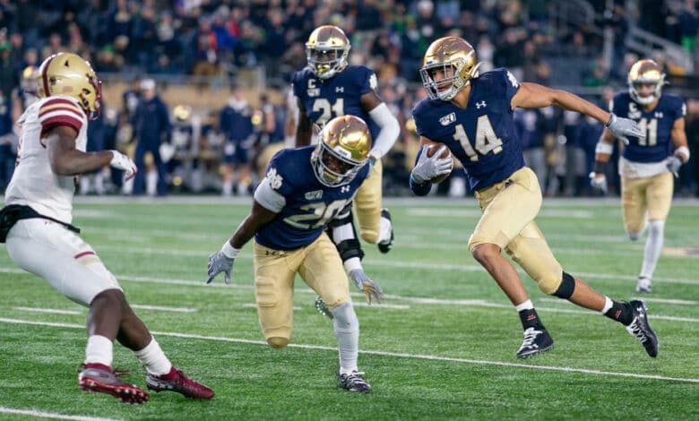 shaun crawford kyle hamilton notre dame