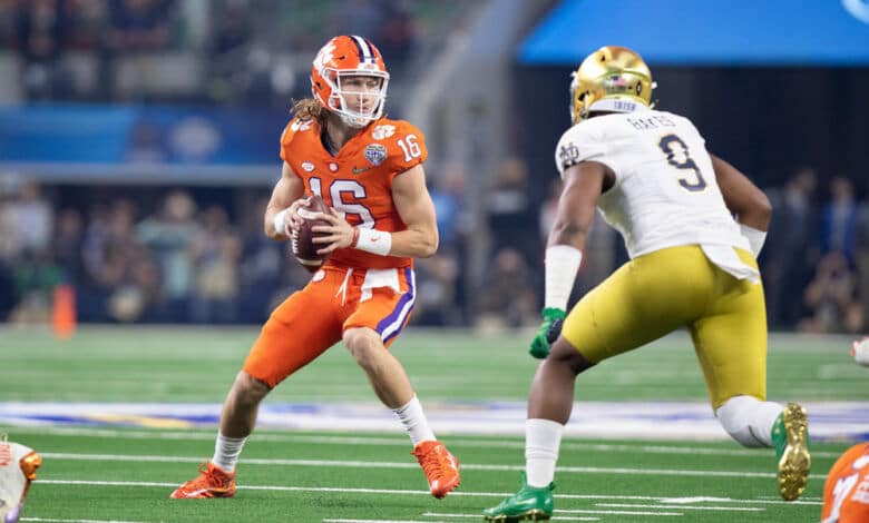 trevor lawrence notre dame covid