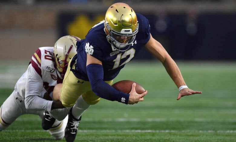 notre dame ian book boston college