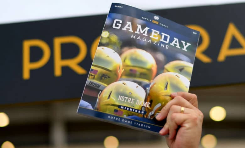 notre dame gameday schedule