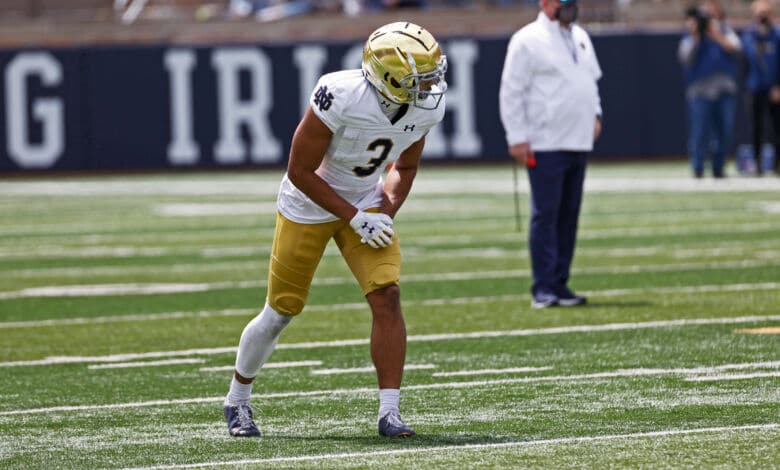 avery davis notre dame 21 spring game