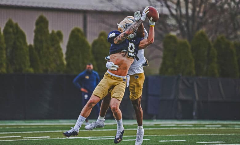 braden lenzy notre dame 2021 wrs