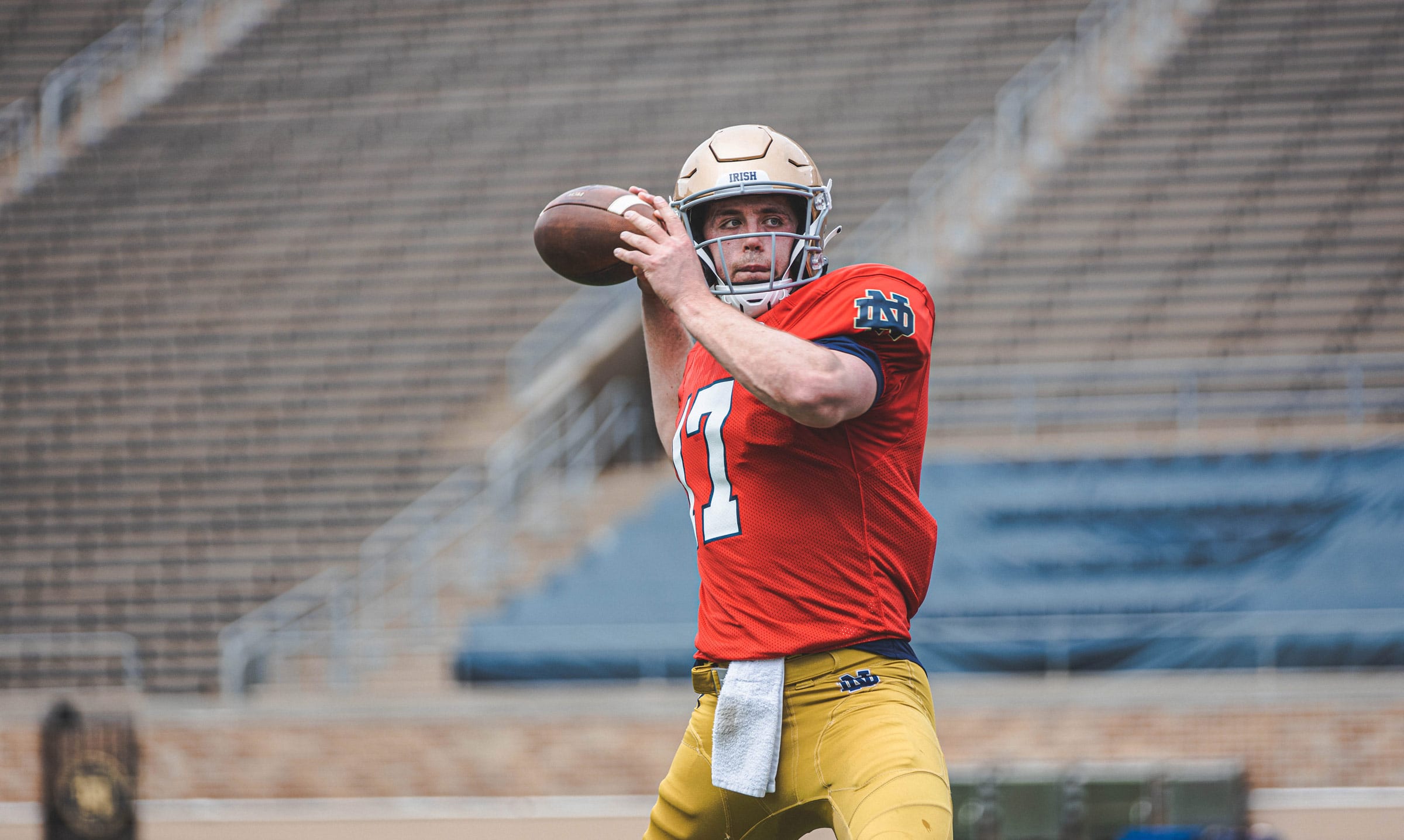Notre Dame Football Six Observations Through 12 Practices //