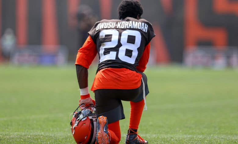 jeremiah owusu koramoah browns debut