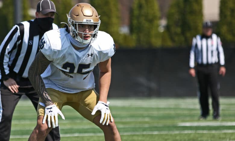 marist liufau notre dame