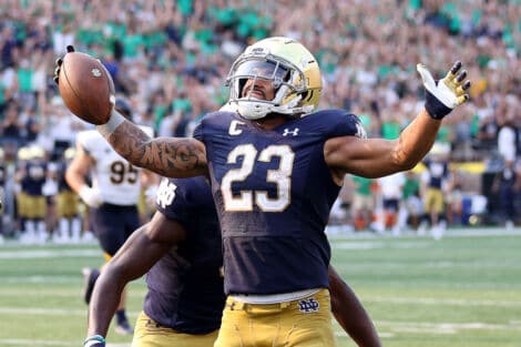 Notre Dame RB Kyren Williams