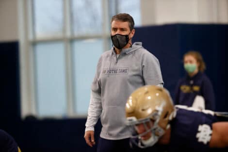 Notre Dame TE John McNulty