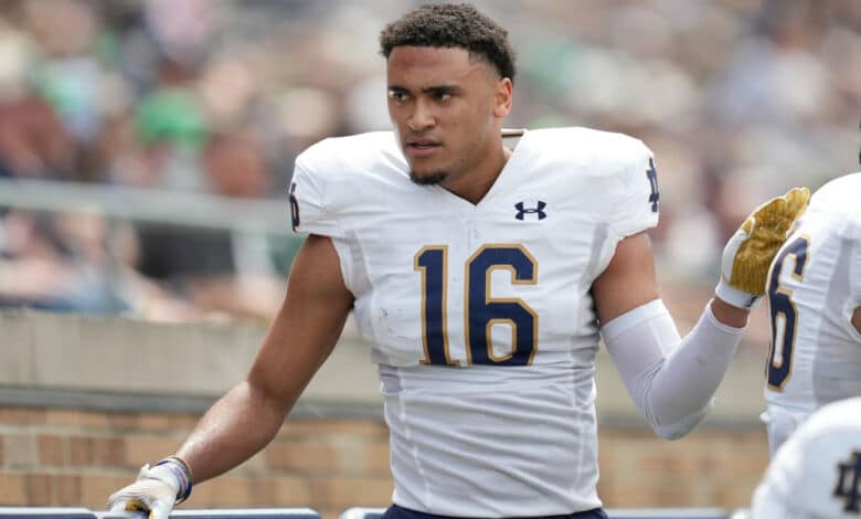 Notre Dame Fighting Irish safety Brandon Joseph