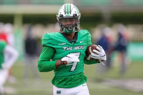 Marshall Thundering Herd wide receiver Corey Gammage