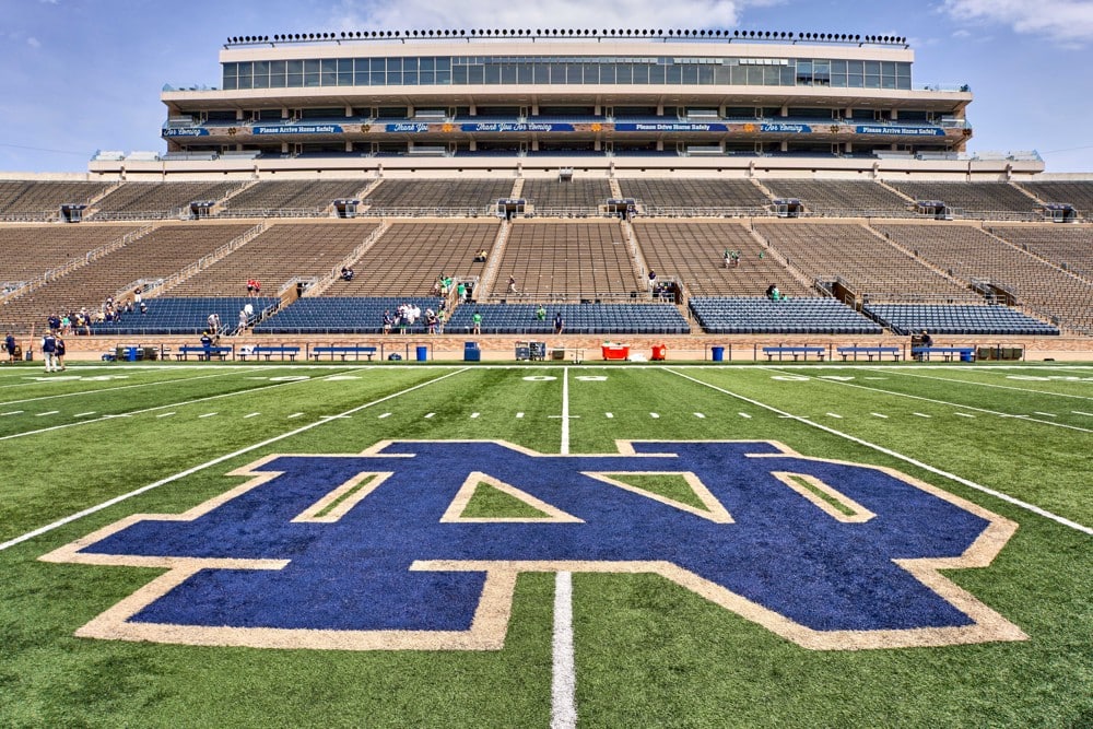 Notre Dame Football: Tradition v. Modern – Grass or Turf – the Debate Rages On