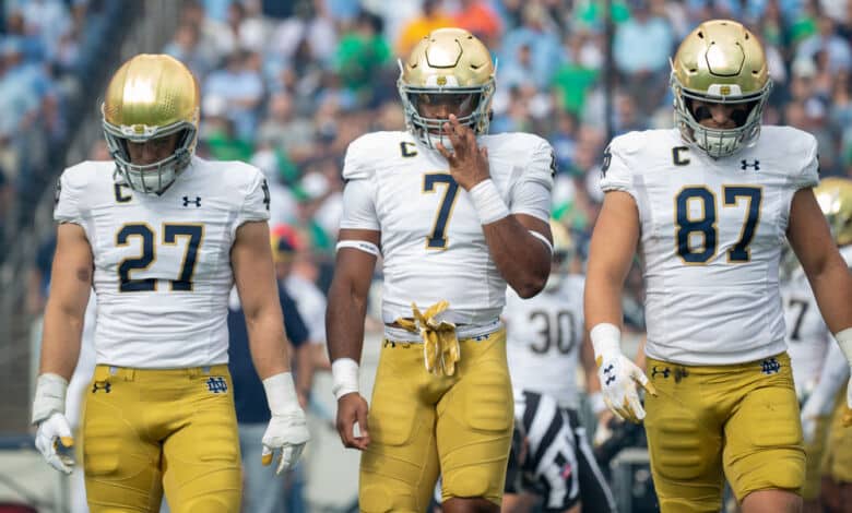 How did Notre Dame football handle its road test against Clemson?