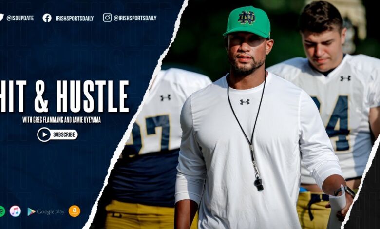 notre dame fall camp 2023