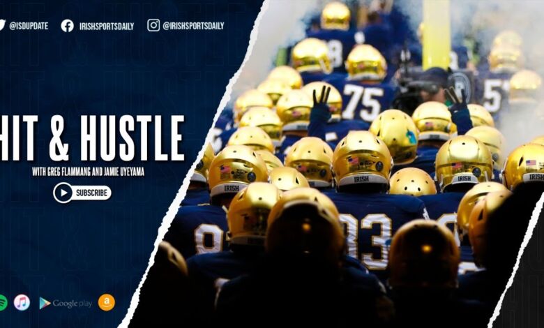 notre dame navy preview hit hustle