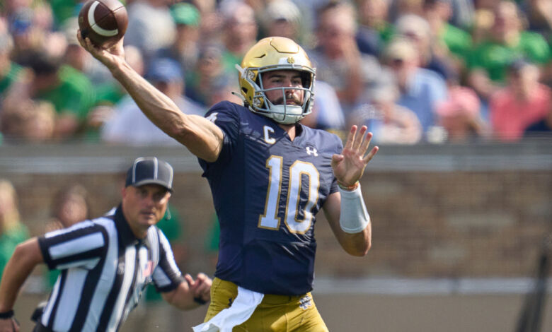 Notre Dame pulls in Duke transfer quarterback Riley Leonard, third transfer  QB in four years - NBC Sports