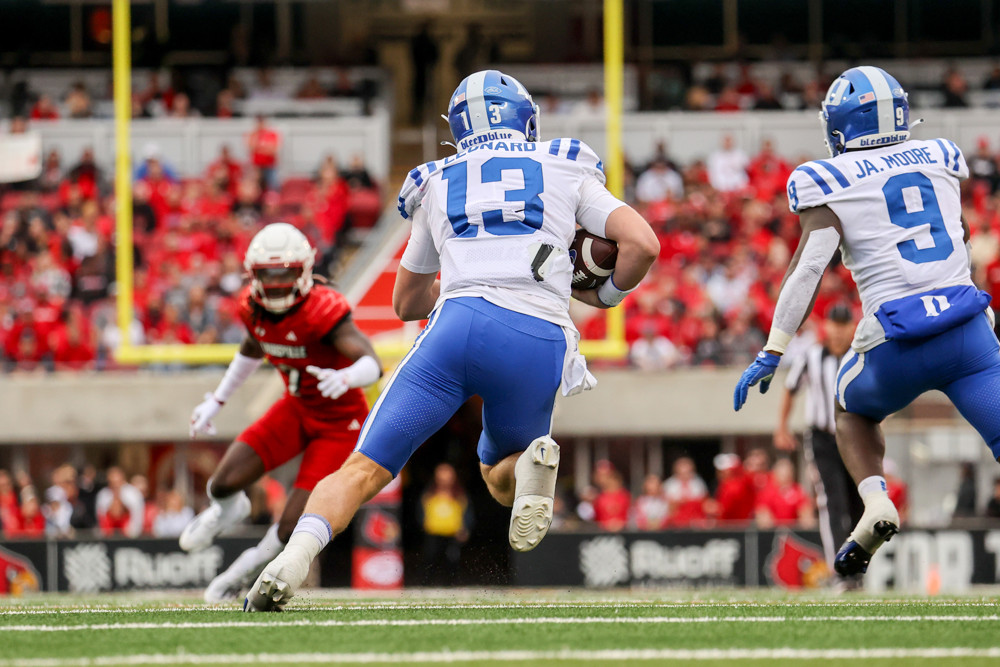 Former Duke Quarterback Riley Leonard Commits to Notre Dame