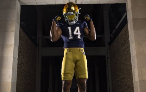 Notre Dame WR Micah Gilbert