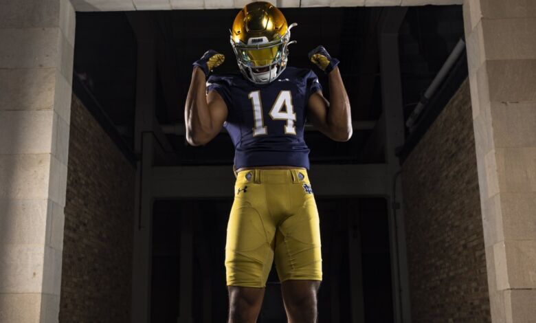 Notre Dame WR Micah Gilbert