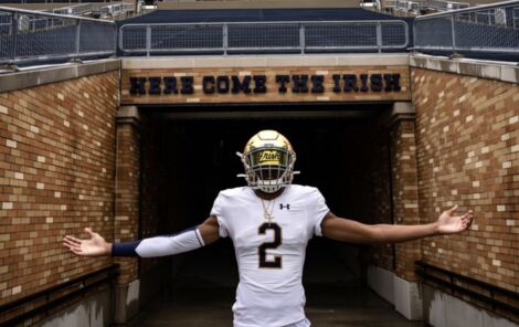 Notre Dame QB commit Deuce Knight