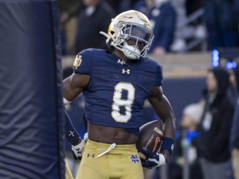 Notre Dame Fighting Irish safety Adon Shuler (8)