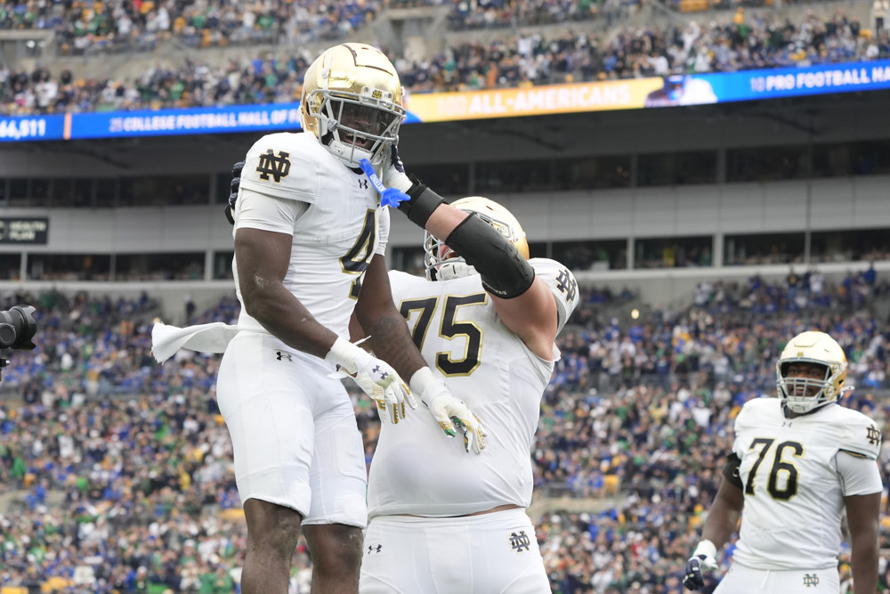 Jeremiyah Love of Notre Dame Surges in Heisman Odds Race